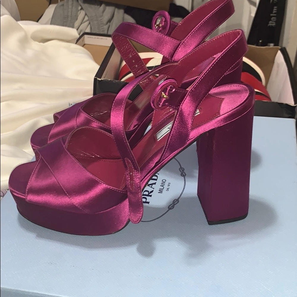 Prada Raso 2 Sandals - Picture 2 of 6